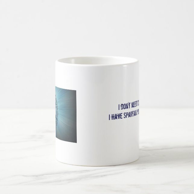Ich benötige nicht Kaffee,…, das ich SYR habe Kaffeetasse (Mittel)