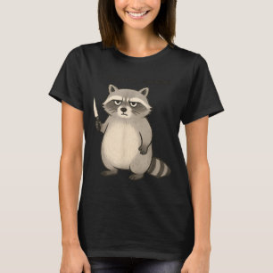 Ich benötige Snacks Lustiges Mpy Waschbär Müll Mem T-Shirt