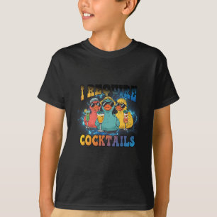 Ich benötige Tails Kreuzfahrt Ente Trinken Urlaub T-Shirt