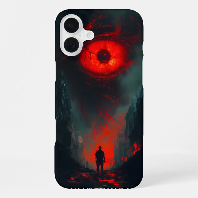 Ich beobachte dich iPhone 16 plus hülle (Rückseite)