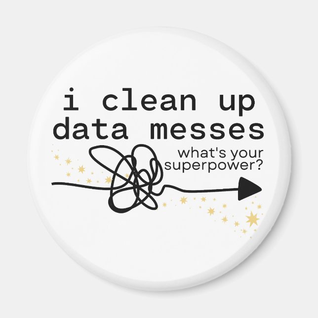 Ich bereinigen Datenmeldungen Magnet (Vorne)
