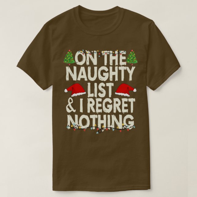Ich bereue nichts3 T-Shirt (Design vorne)