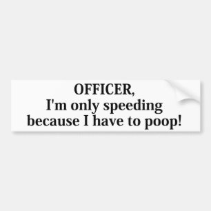 Ich beschleunige nur weil autoaufkleber