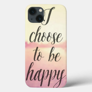 Ich beschließe, glücklich zu sein Case-Mate iPhone hülle