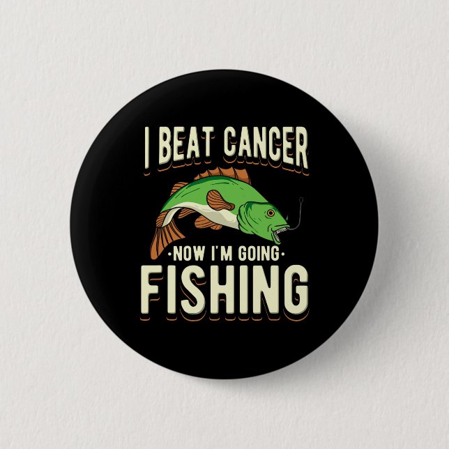 Ich besiege Krebs Jetzt fische ich 1 Button (Vorderseite)