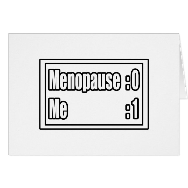 Ich besiege Menopause (Scoreboard) (Vorderseite (Horizontal))
