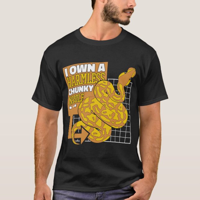 Ich besitze eine armlose, krautige Nudelbanane B T-Shirt (Vorderseite)