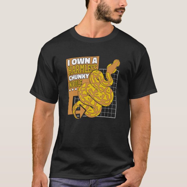 Ich besitze eine armlose, krautige Nudelbanane B T-Shirt (Vorderseite)