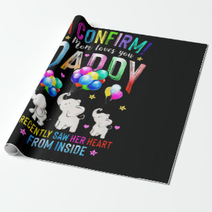 Ich bestätige die Lieben der Mama, die Sie Papa ic Geschenkpapier