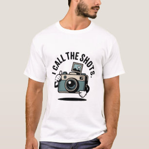 Ich bestimme hier die Regeln Lustiger Fotograf T-Shirt