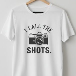 Ich bestimme, lustige Fotografen-Zitate - Retro T-Shirt