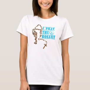 Ich bete für Frieden, den ich das Rosenbeet bete T-Shirt