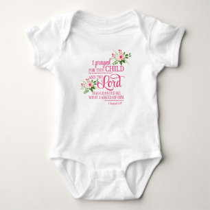 Ich betete für diesen Kinderanzug Baby Strampler