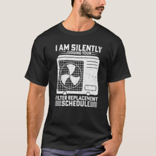 Ich beurteile schweigend den Facharzt von Hvac Tec T-Shirt