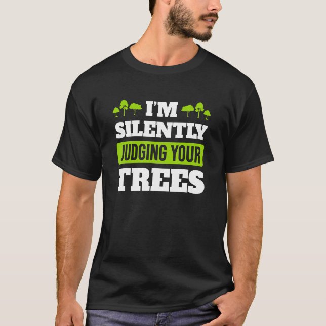 Ich beurteile stillschweigend deinen Baum-Baum Su T-Shirt (Vorderseite)
