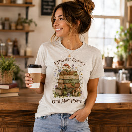 Ich bevorzuge Bücher gegenüber den meisten Mensche Tri-Blend Shirt