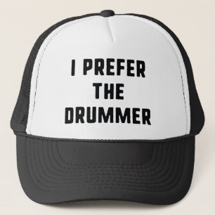 Ich bevorzuge den Drummer Truckerkappe