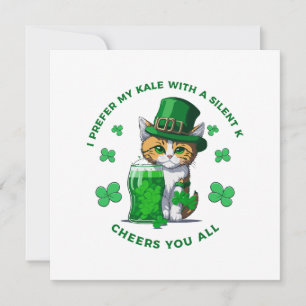 Ich bevorzuge meinen Grünkohl mit einem stillen K  Einladung