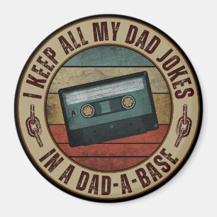 Ich bewahre all meine Papa-Witze in einer Papa-Dat Magnet