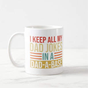 Ich Bewahre Alle Meine Papa-Witze In Einer Papa-Da Kaffeetasse