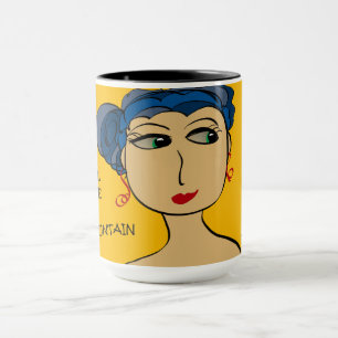 ICH BEWEGE DIESEN BERG TASSE
