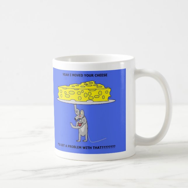 Ich bewegte Ihre Käse-Tasse Kaffeetasse (Rechts)