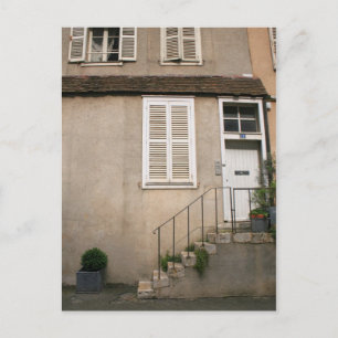 Ich bewegte mich! ankündigungspostkarte