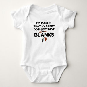 Ich beweise, dass mein Papa keine Leerzeichen schi Baby Strampler