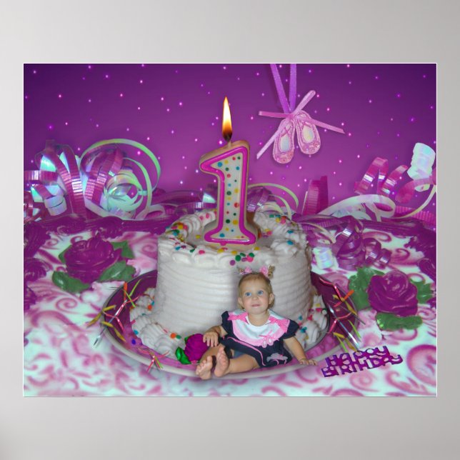 Ich bin 1 - Drucken Poster (Vorne)