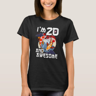 Ich bin 20 und Phantastischer japanischer Carp Koi T-Shirt