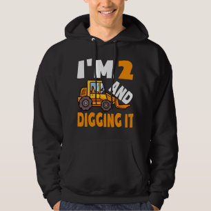 Ich bin 2 und finde es toll, 2 Jungen zum 2. Gebur Hoodie