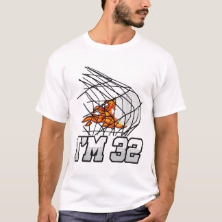 Ich bin 32 Sportfeldhockeyspieler Erwachsener 32.  T-Shirt