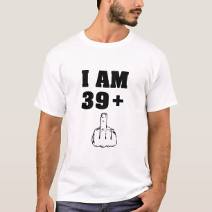 Ich bin 39 plus 1 lustiges 40. Geburtstagsmensch S T-Shirt
