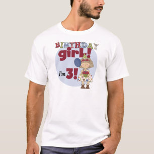 Ich bin 3 Geburtstag Girl Tshirts und Geschenke