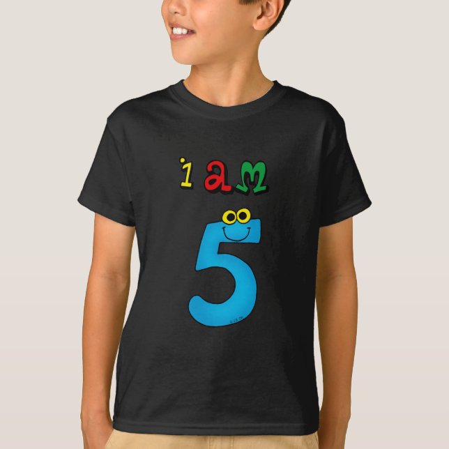 Ich bin 5 T-Shirt (Vorderseite)