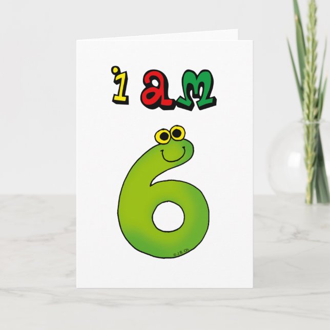 Ich bin 6 karte (Vorderseite)