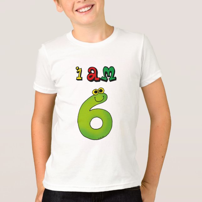 Ich bin 6 T-Shirt (Vorderseite)