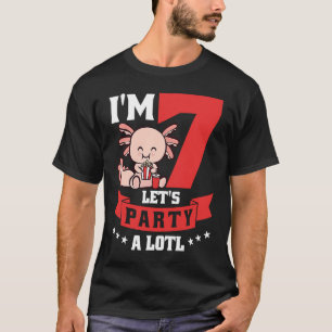 Ich bin 7 und lass uns ein Party machen T-Shirt