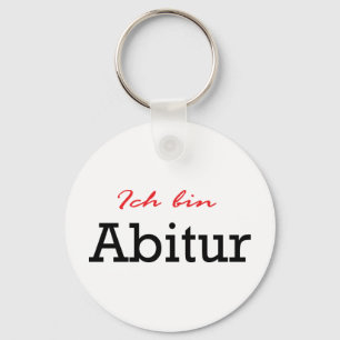 Ich bin Abitur Ikone Schlüsselanhänger