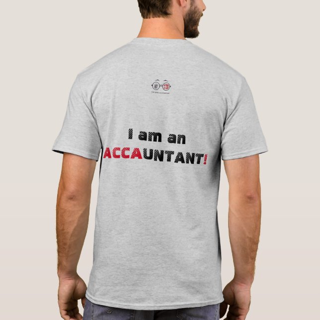 "Ich bin ACCAUNTANT. T-Shirt (Rückseite)