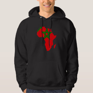Ich bin Afrikaner und stolz auf Marokko Hoodie