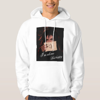 Ich bin allein, aber glücklich Hoodies & Sweatshir
