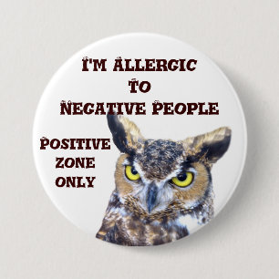 Ich bin allergisch_Button Button