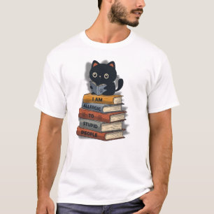 Ich bin allergisch gegen dumme Leute ccc T-Shirt