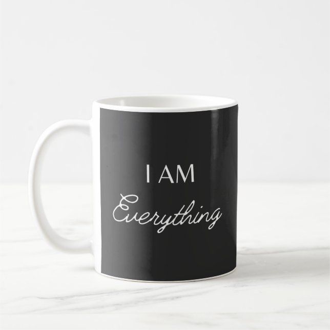 Ich bin alles - ich habe alles, was ich brauche Pa Kaffeetasse (Links)
