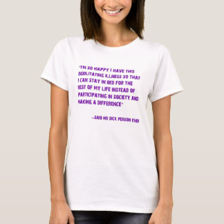 Ich bin, also glücklich got ich diese lähmende T-Shirt