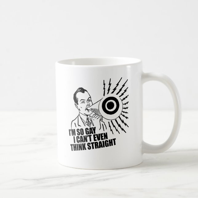 Ich bin also Homosexuelles, das ich nicht einmal Kaffeetasse (Rechts)