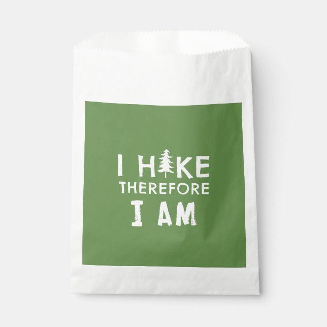 Ich bin also wandern geschenktütchen (Vorderseite)