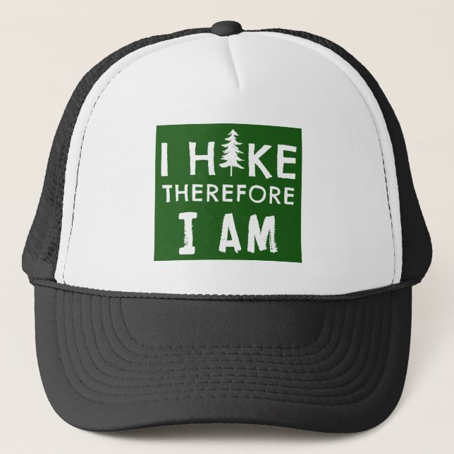 Ich bin also wandern truckerkappe (Vorderseite)