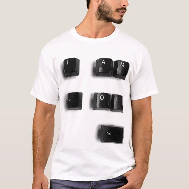 Ich bin Alt von Ctrl T-Shirt (Vorderseite)